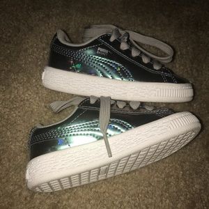 Toddler Metallic Sneakers